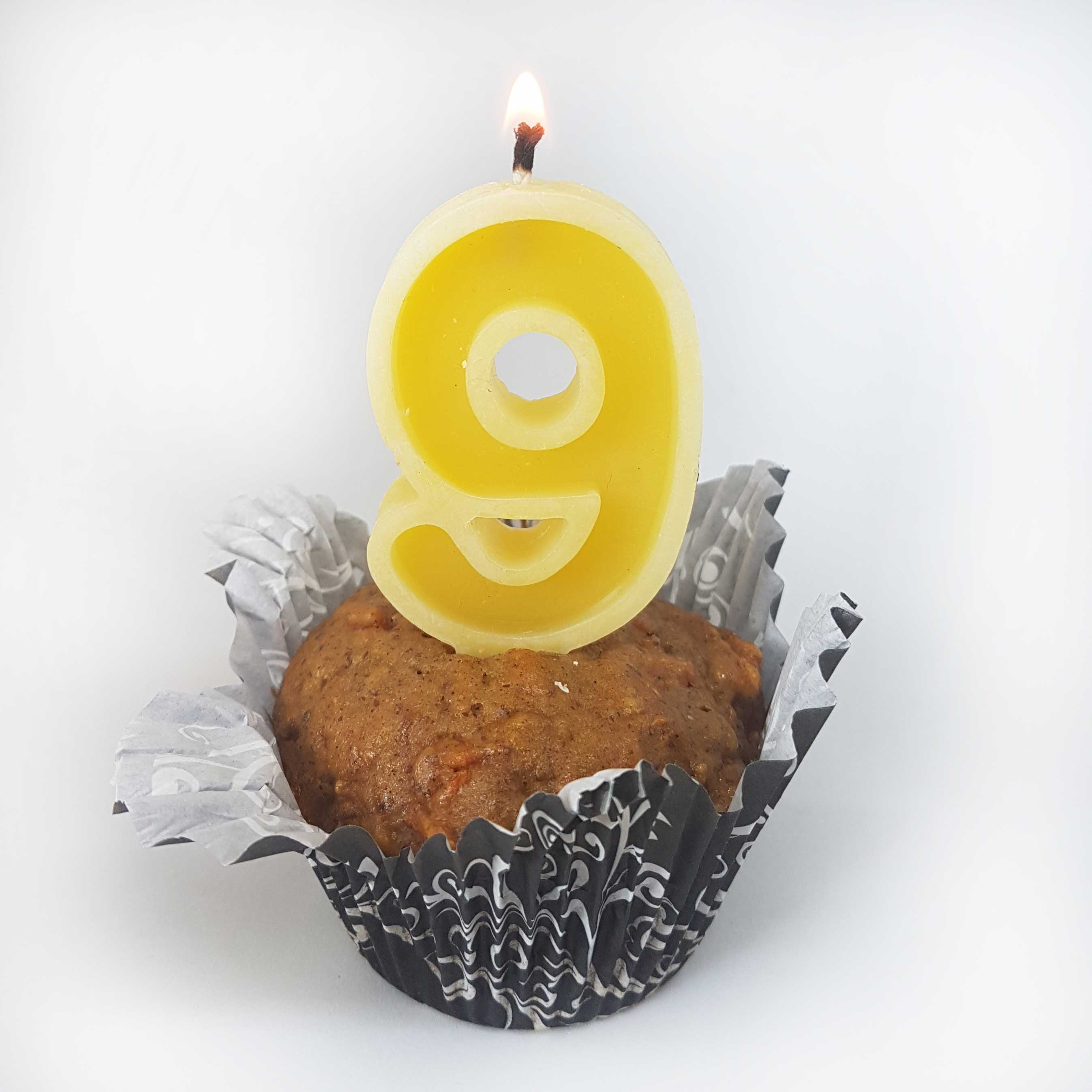 Eastvan bees – Engroshandel Kagelys – Bivoks fødselsdagslys med tal | Kagetop | Miljøvenlig11