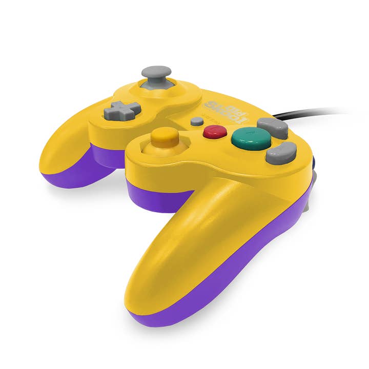 Amarillo Controlador GameCube amarillo/morado de venta al por mayor en Faire3