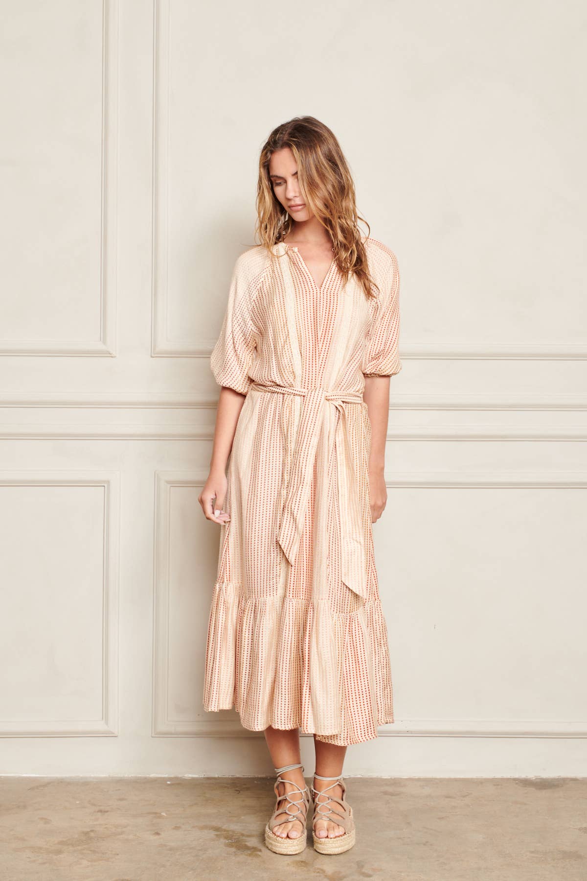 PASTEL SUNSET RACHEL DRESS for wholesale on Faire3