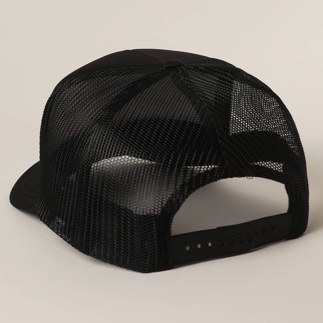 Fashion City – Engroshandel Trucker hat - Unisex – Øl Mig Tekst Printet Mesh Ryg Skum Trucker Kasket3