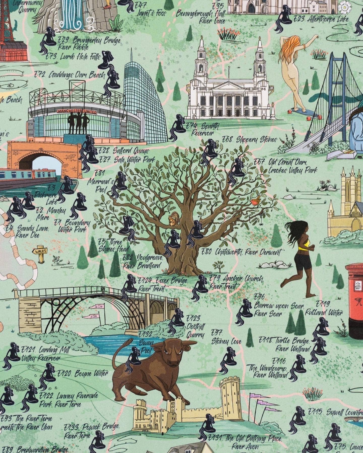 Salty Sisters – Großhandel Crafts, Hobbies & DIY – Schwimmkarte von Großbritannien2