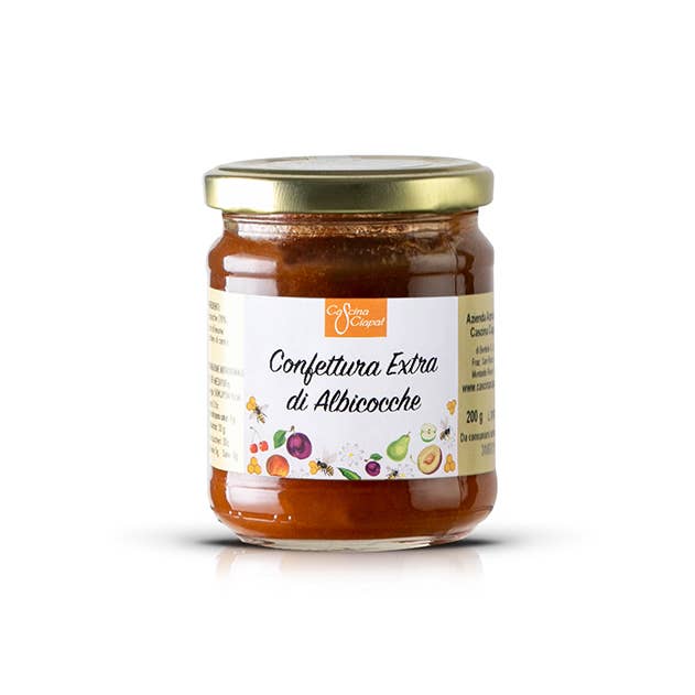 Cascina Ciapat - Wholesale Jam/Jelly - Extra Apricot Jam - Products of Roero0