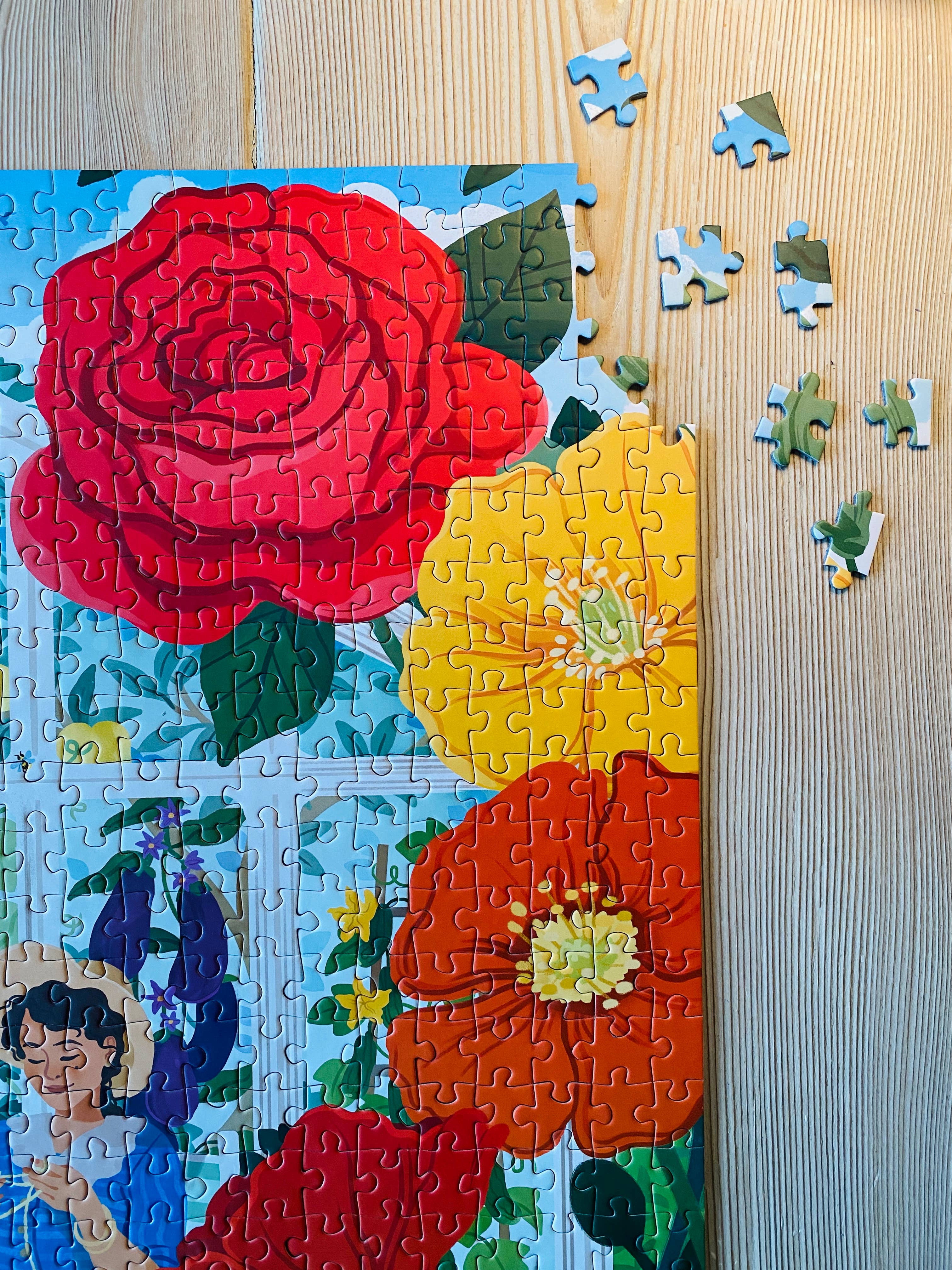 Penny Puzzle - Wholesale Puzzle - Adult - GARDEN OF FRIENDSHIP 1000 piece jigsaw puzzle5