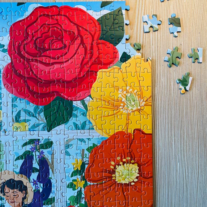 Penny Puzzle - Wholesale Puzzle - Adult - GARDEN OF FRIENDSHIP 1000 piece jigsaw puzzle5