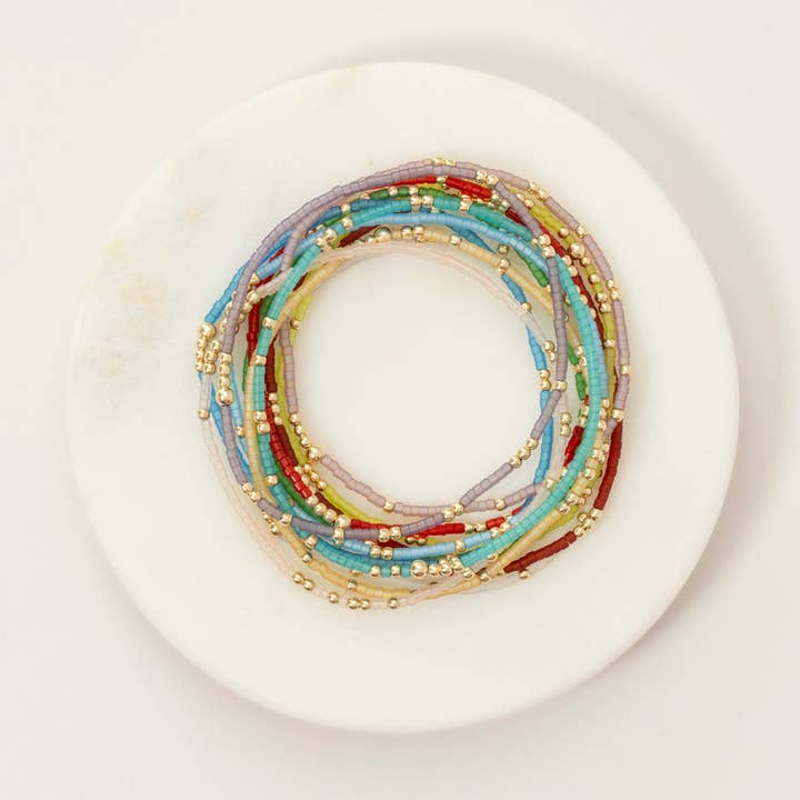 Birthstone Stacking Bracelets for wholesale by bijoux + spice