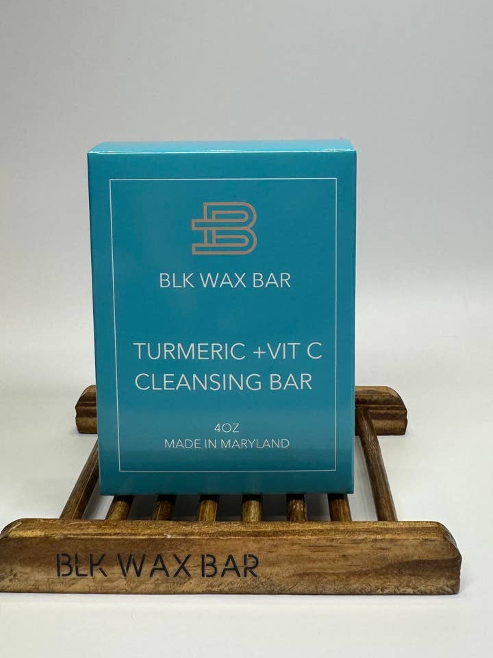 Turmeric and Vitamin C Soap Bar for wholesale by blk wax bar