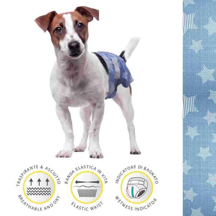 Croci Group - Wholesale Pet Diaper - Dog - Dog Diapers - Dog Nappy Jeans - Croci