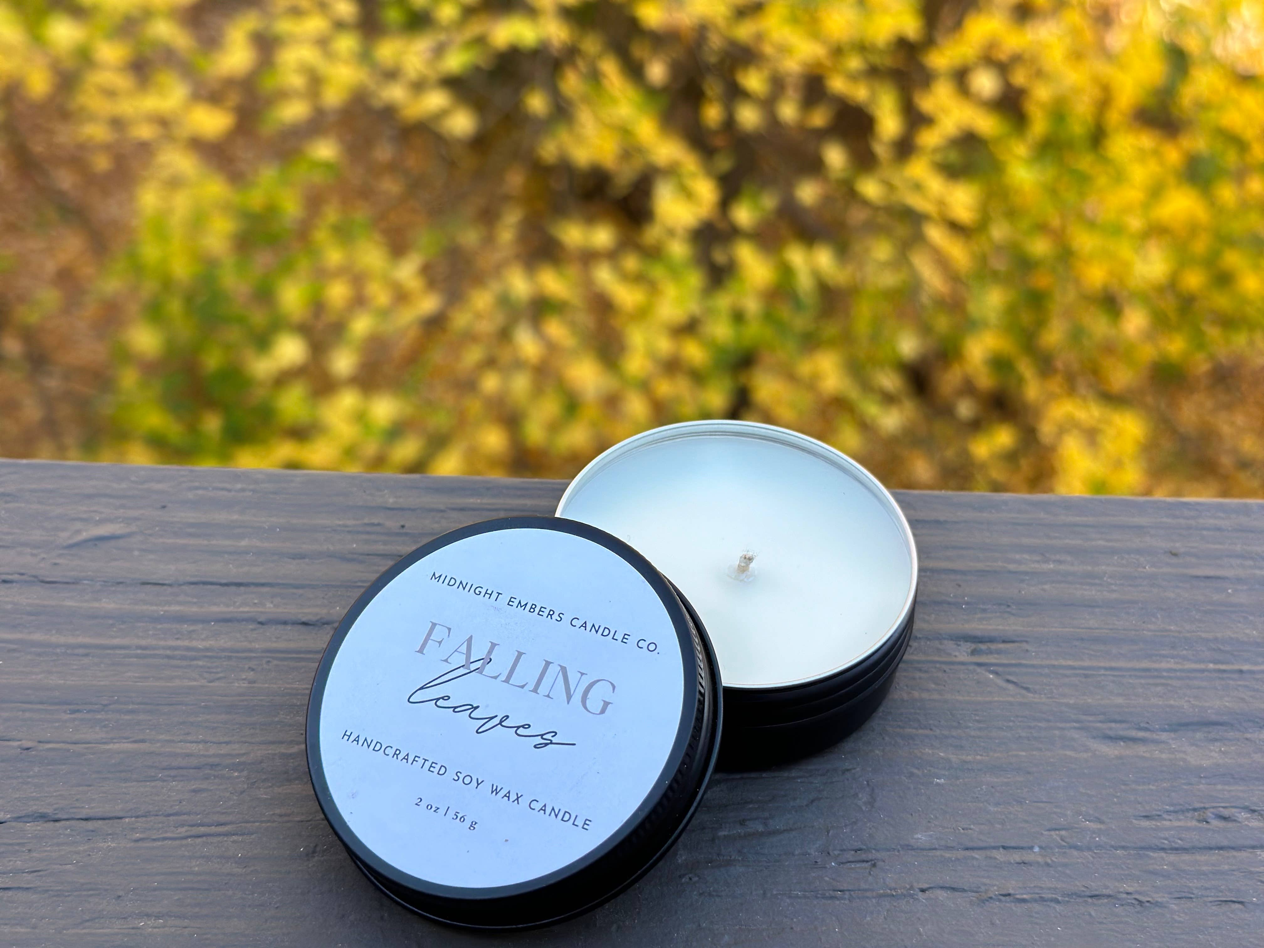 Midnight Embers Candle Co. - Wholesale Jar/Filled Candle -  2 oz. | Travel Tin Candles | Hand poured | Event Favors6