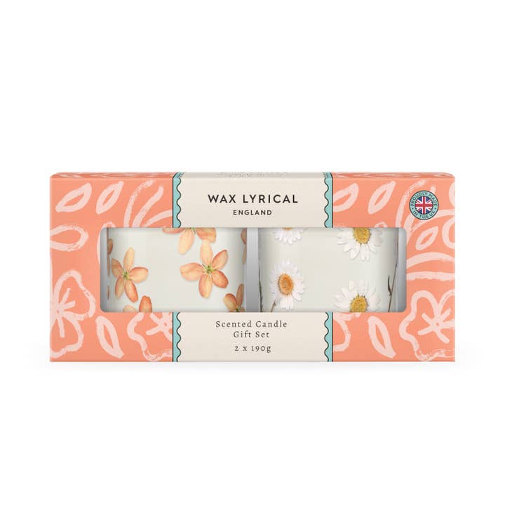 Twin Candle Gift Set for wholesale by Wax Lyrical UK
