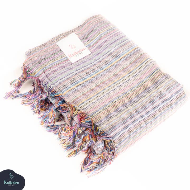 Kalkedon Towels - Venta al por mayor Toallas de playa - Toalla de playa arcoíris | Toalla turca | Pareo | Envoltorio de playa