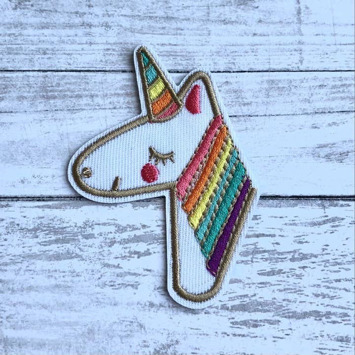 iconic mi – wholesale Patch – Unicorn Iron on Embroidered Patch1