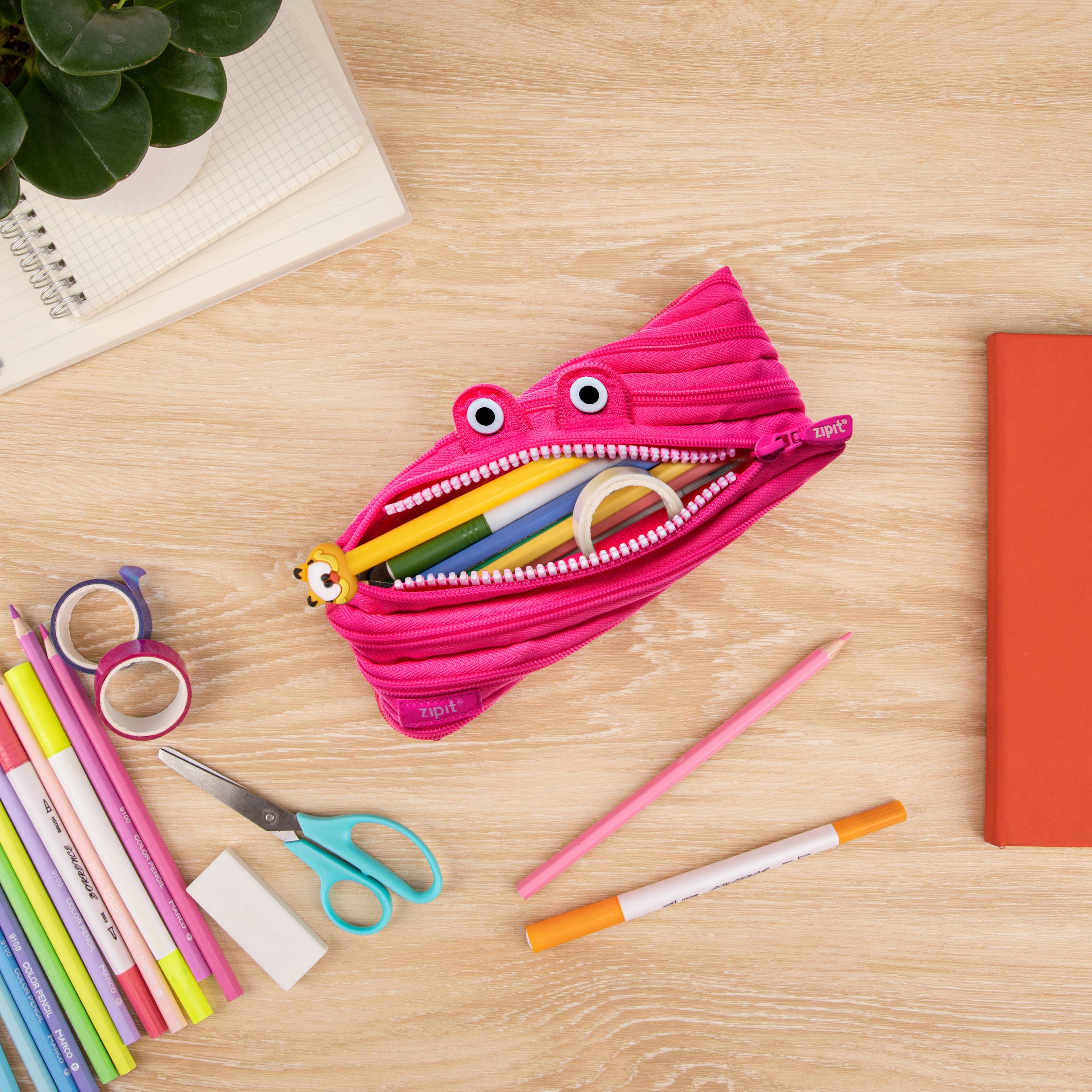 ZIPIT - Wholesale Etui - ZIPIT Monster Etui, Schattig Cadeau voor Kinderen, 12 Stuks5