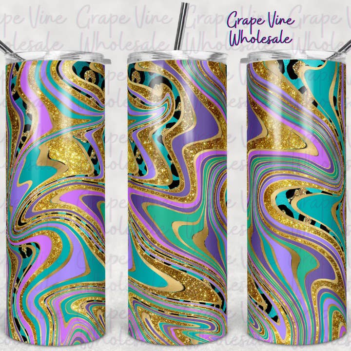Bliv Groovy Mælkevejen 20oz Tumbler for engroshandel hos GrapeVineWholesale