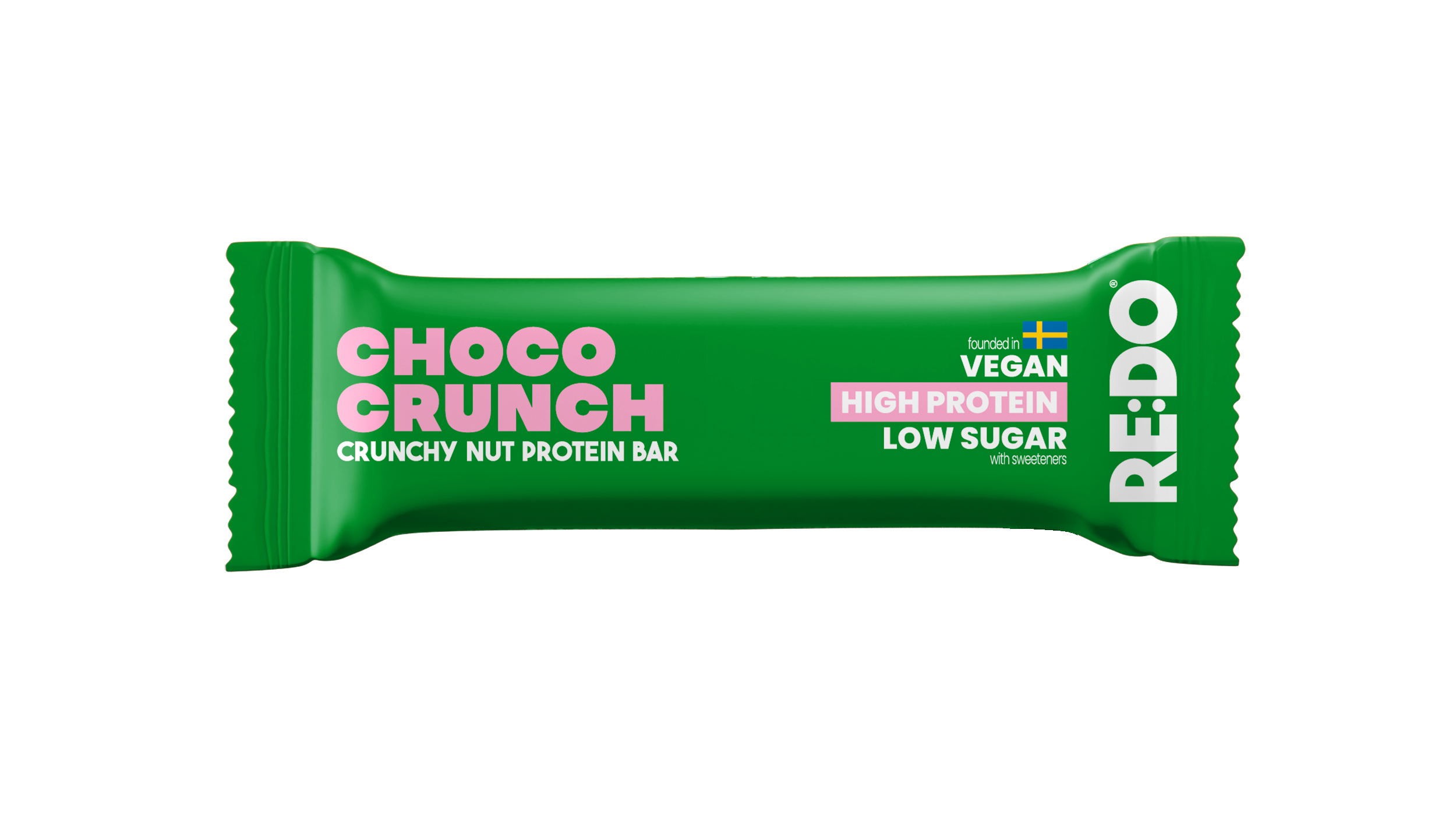 RE:DO Foods - Vendita all'ingrosso Barrette - RE:DO Barretta Croccante alle Nocciole I Vegana I 15 x 40g I Choco Crunch1