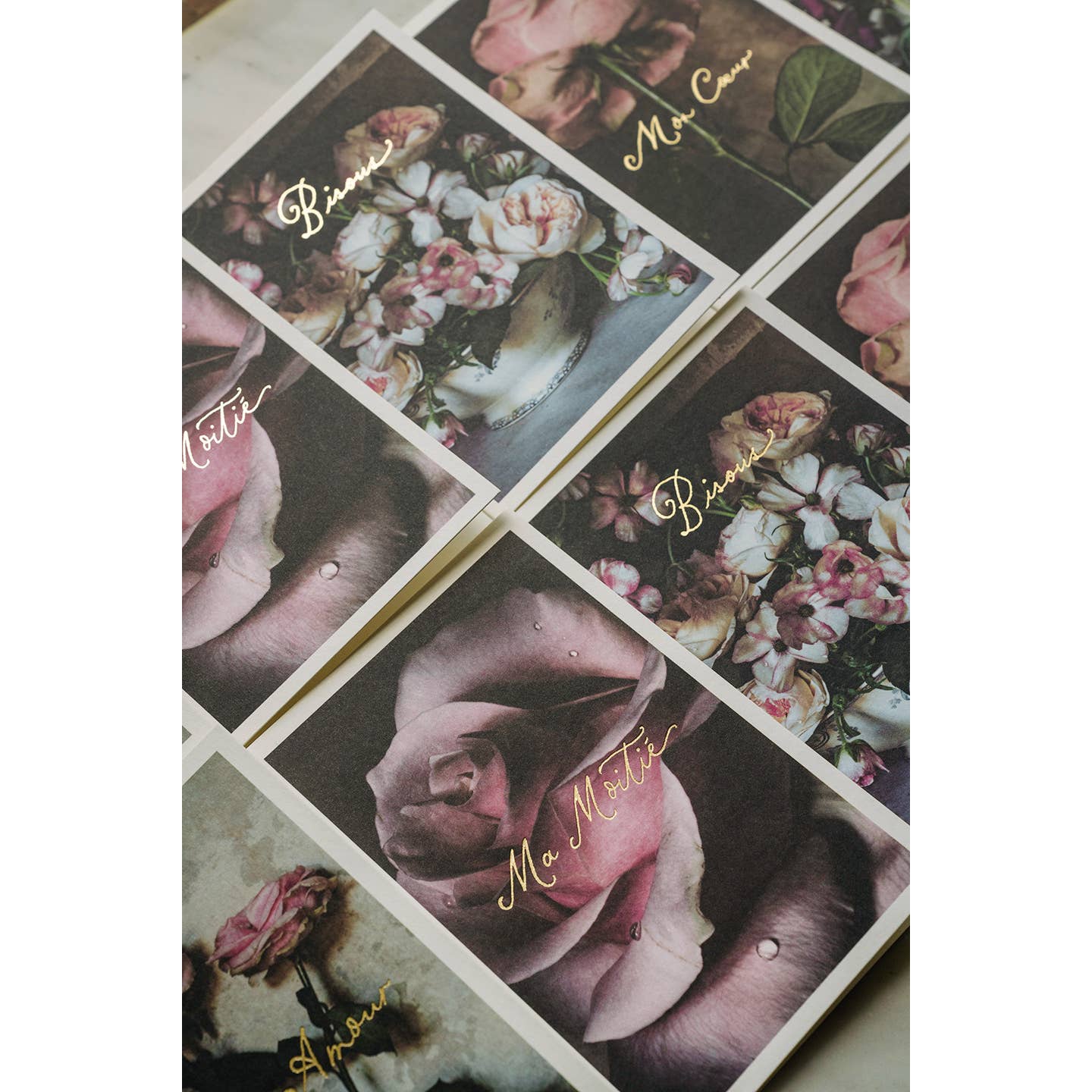 Jamie Beck - Wholesale Stationery/Notecard Set - Amour Stationery Set of 16 Cards and Envelopes7