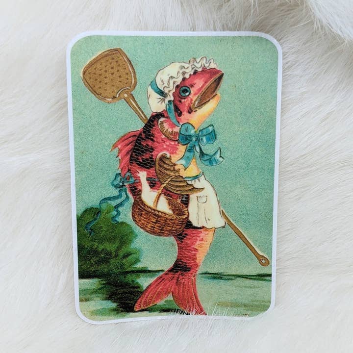 Sticker Maman poisson pour la vente par Iamsonotcool