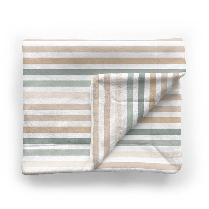 Kids Minky Blanket | Boho Stripes for wholesale by Audrey & Bear