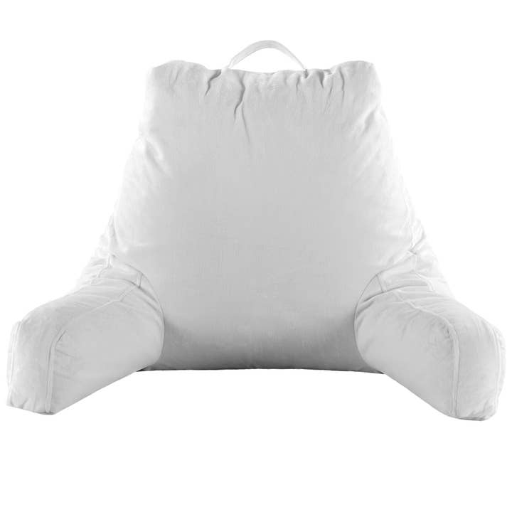 Cheer Collection - Wholesale Chair Cushion - Cheer Collection Backrest Reading Pillow - Plush Fiber Filled TV and Gaming Pillow with Armrest