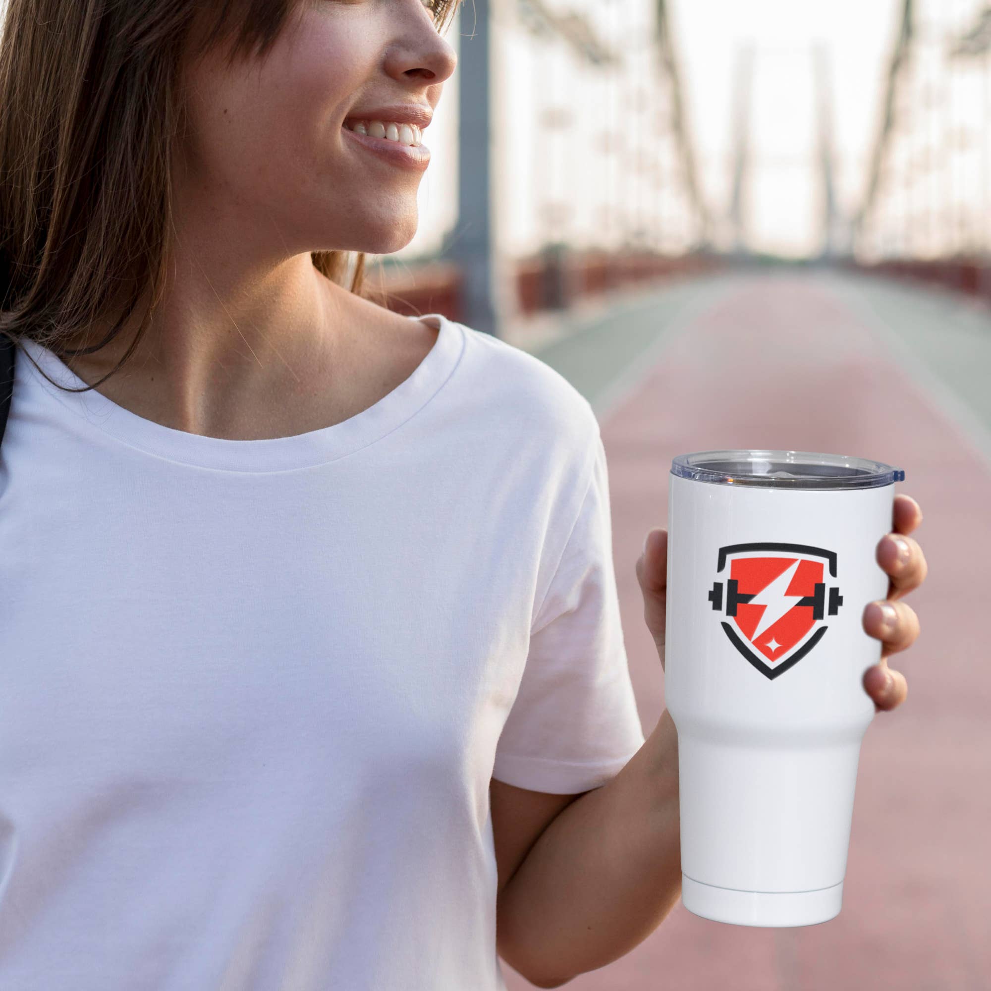 Famgraving - Wholesale Water Bottle - Custom Promotional Full Color Logo 30oz Tumbler 5