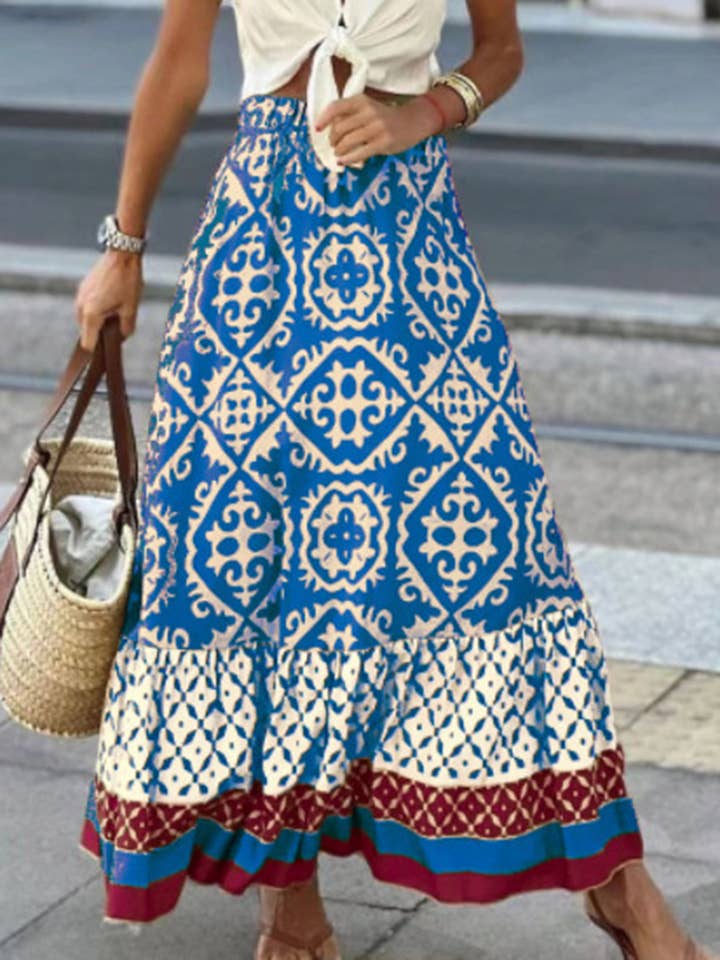 Wholesalesir - Wholesale Skirt - Women's - Leisure Loose Fitting Holiday Skirt For Women