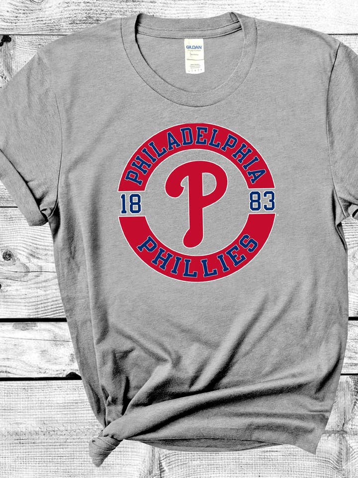 Philly Rétro Baseball Phillies 1883 Match de Balle Philadelphie pour la vente par A Blessed Texas Mess Boutique