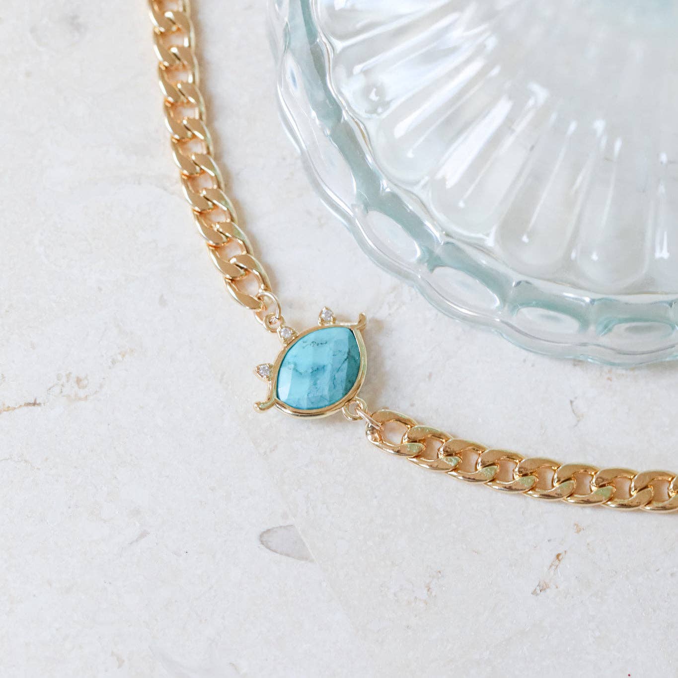 The Gilded Witch - Wholesale Charm/Dangle Bracelet - Third Eye Bracelet - Amethyst, Amazonite, Labradorite9