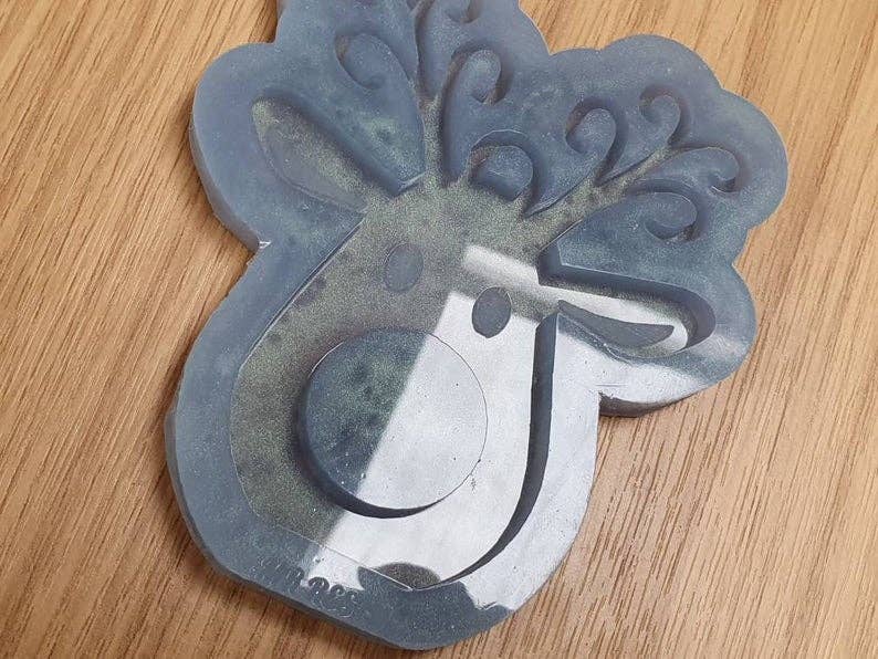 Mr Resin - Wholesale Chocolate/Candy Mold - Hanging Reindeer Ferrero Rocher / Lindt Holder Silicone Mould2