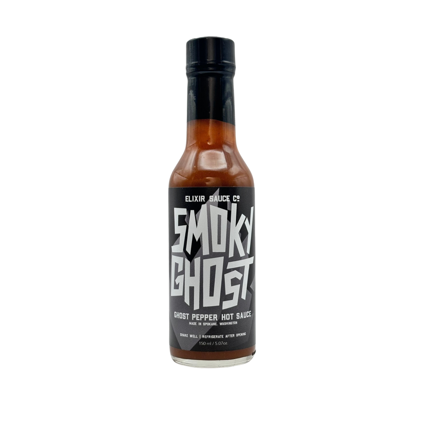 Elixir Sauce Co - Wholesale Hot Sauce - Elixir Sauce Co Smoky Ghost Hot Sauce1