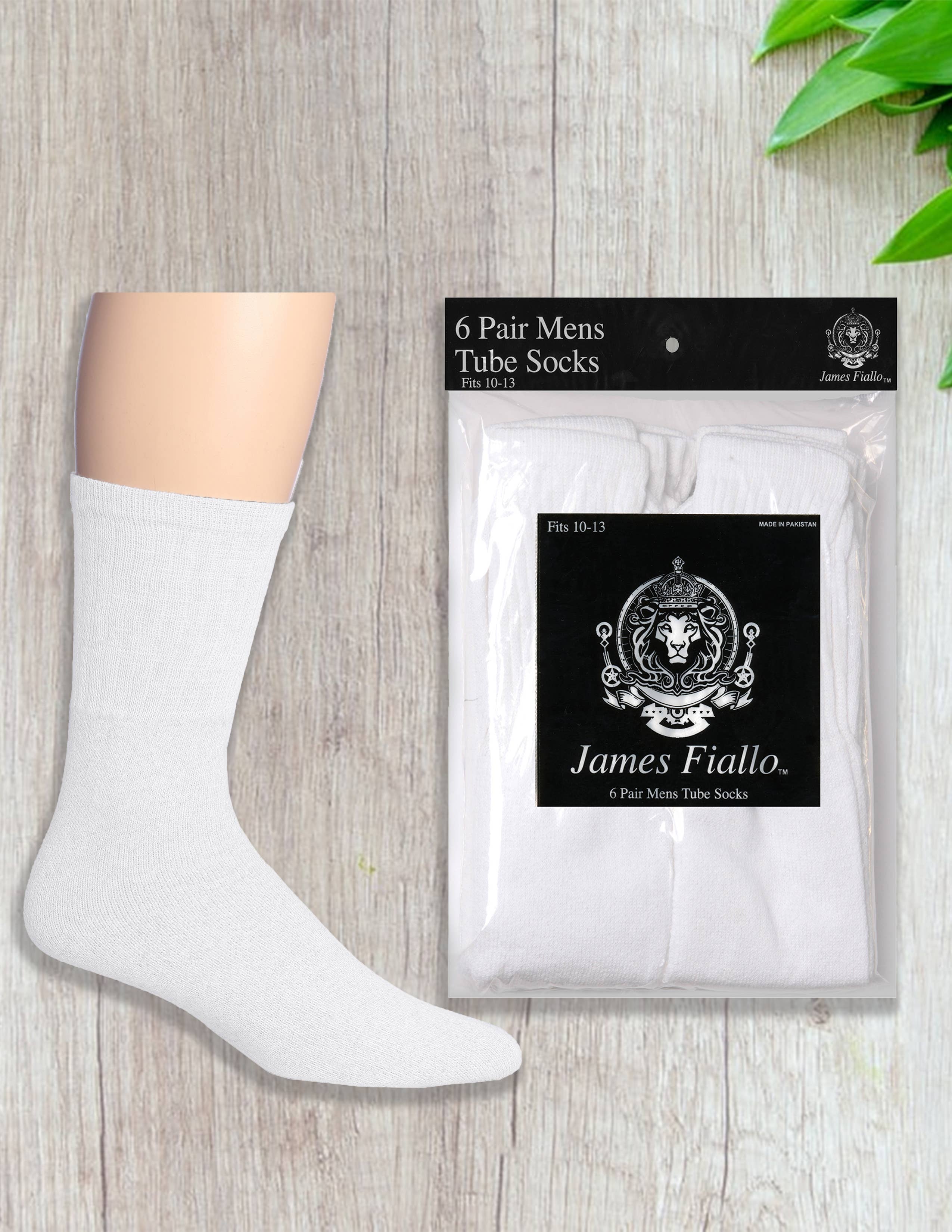 Isadora, Tipi toe, & James Fiallo – Großhandel Socken – Herren – James Fiallo Sport-Socken für Herren, 6er-Pack2
