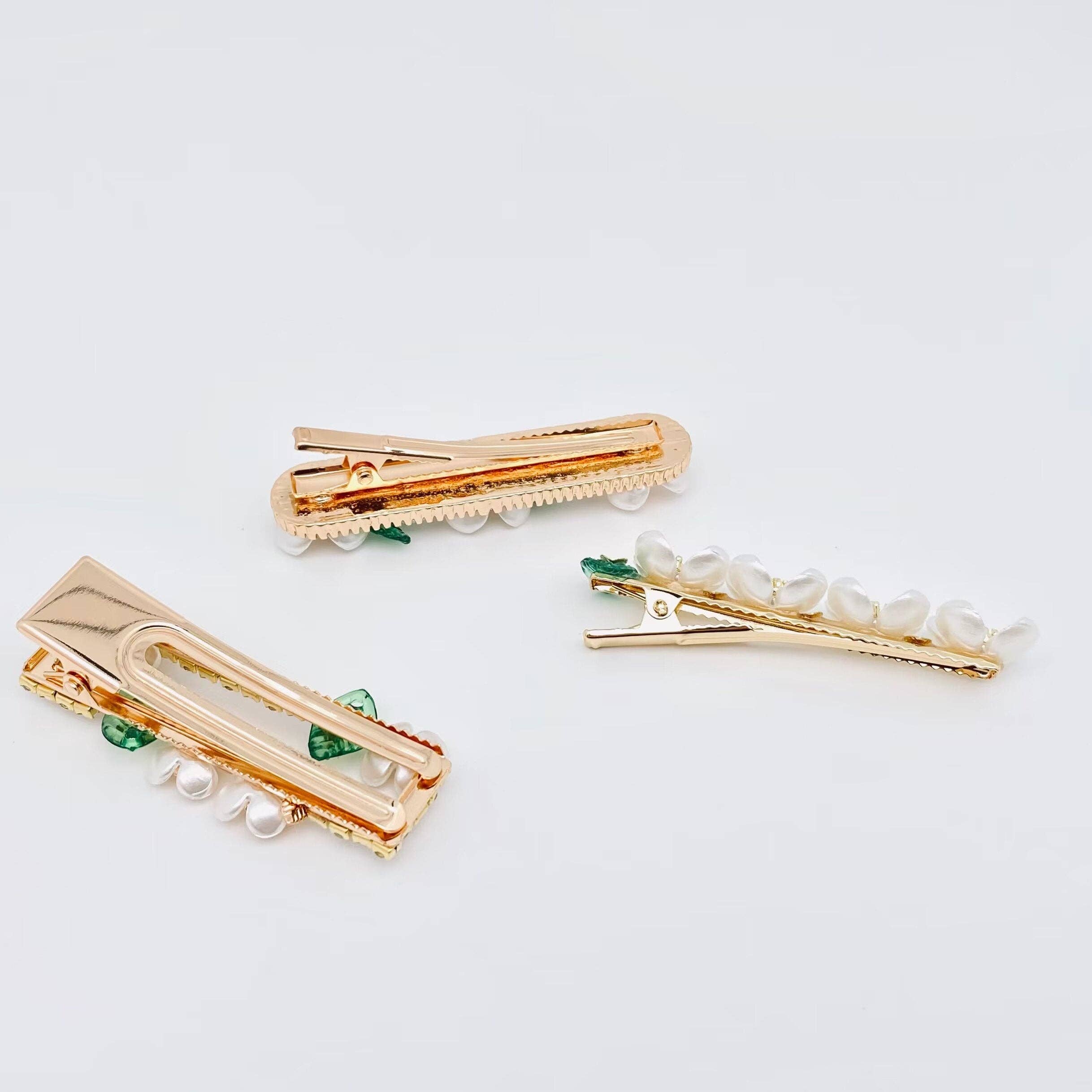 Mio Queena – Alfinete de cabelo por atacado – Acessórios para cabelo estilo flor - presilhas4