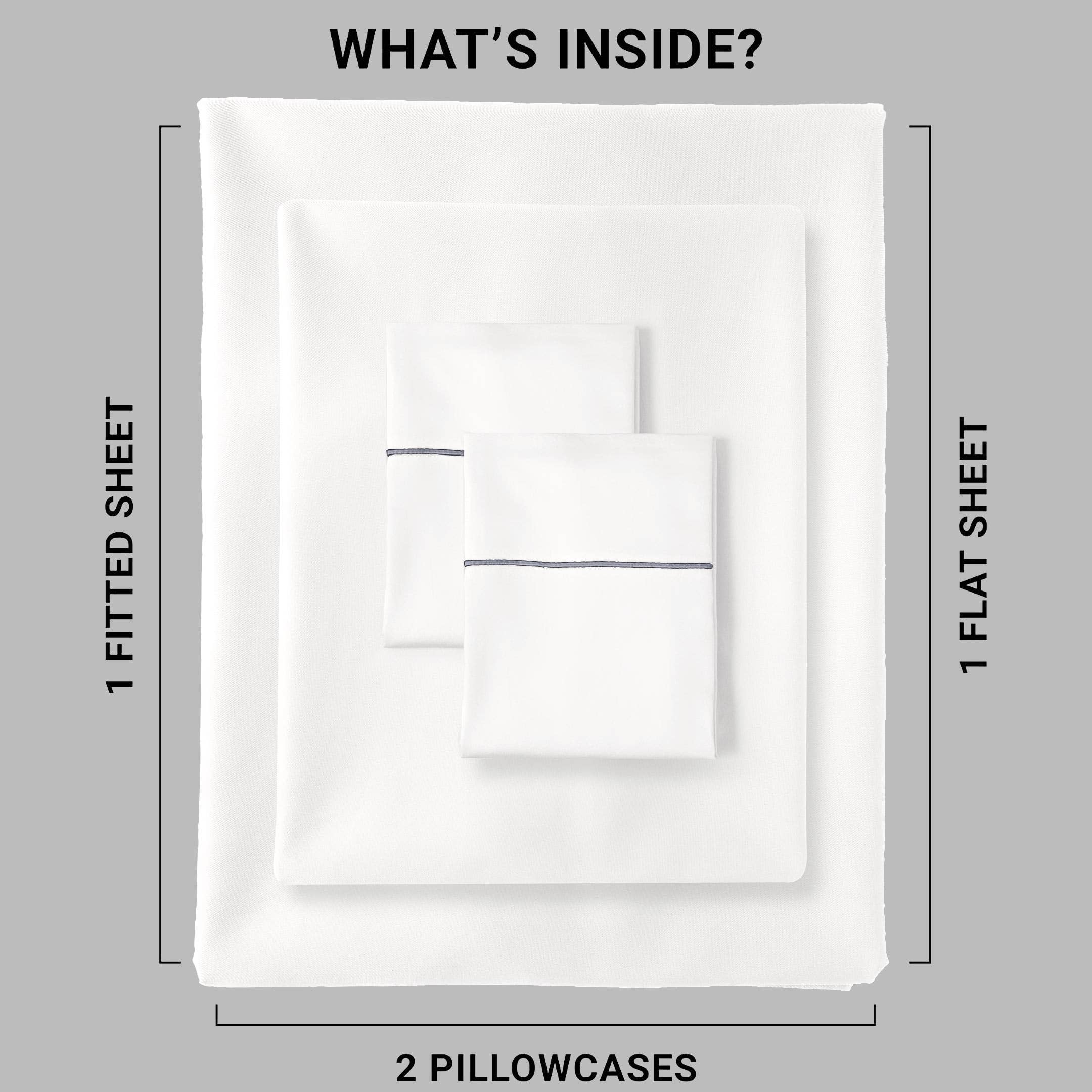 Cottonpassion_US – Conjunto de lençóis por atacado – Jogo de lençol em algodão cetim 400 fios com bordado - 4 peças6