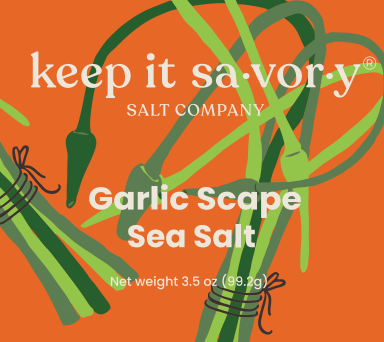 Keep It Savory Salt Co - Wholesale Salt - Garlic Scape Sea Salt *Award Winning*2