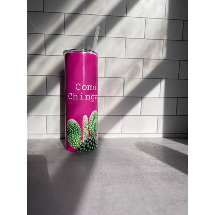 Very That - Wholesale Insulated Mug/Tumbler - Como Chingas Pink Tumbler