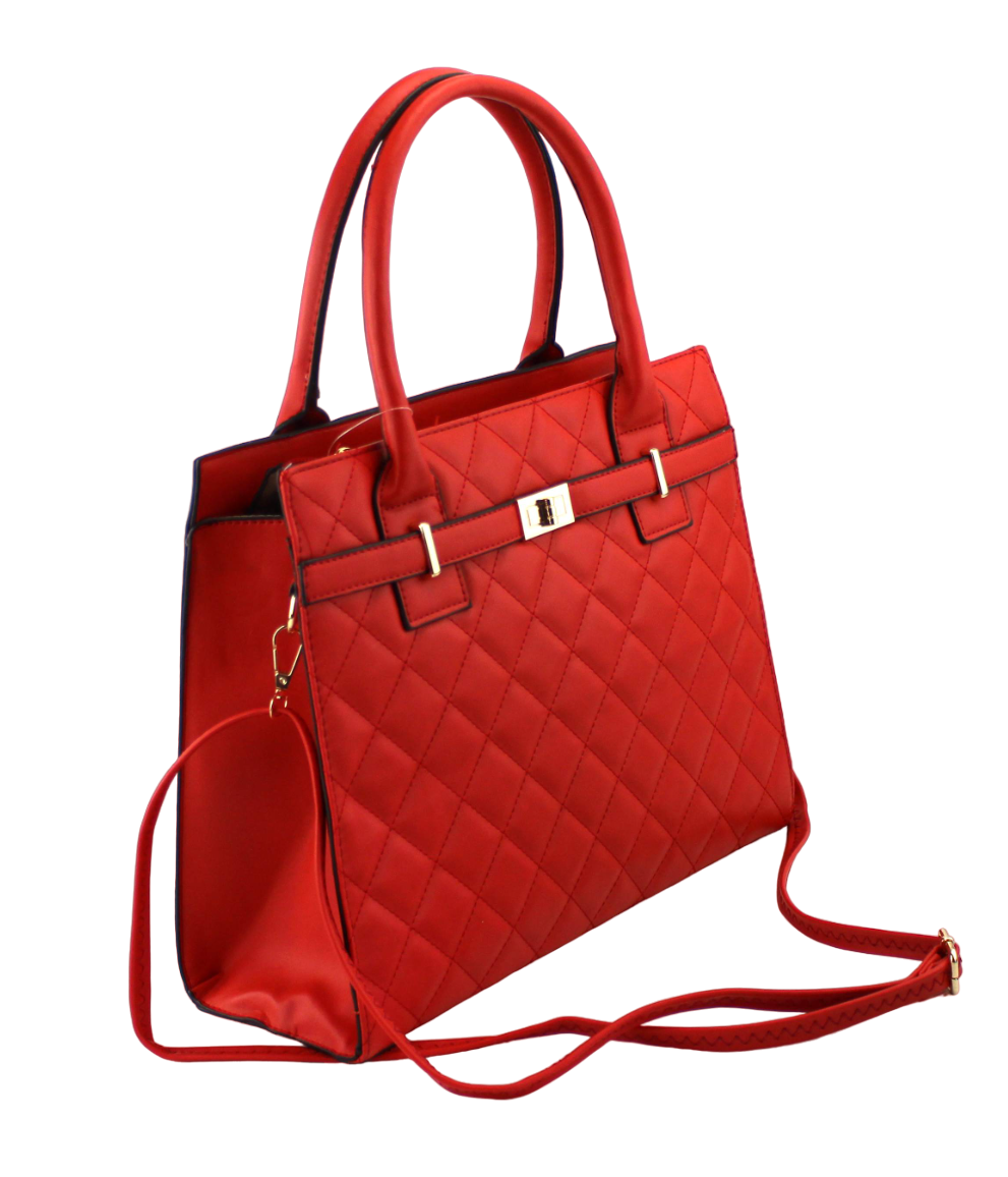 AR New York - Wholesale Tote Bag - Women's - 7876 - Quilted Pattern Tote Bag4