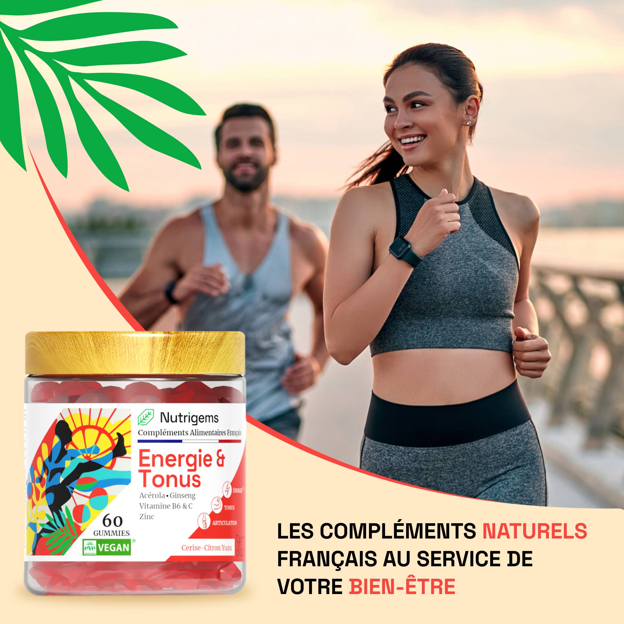 Nutrigems – Engroshandel Kosttilskud og vitaminer – Nutrigems Energy & Tonus Gummies til energi, toning og ledbeskyttelse7