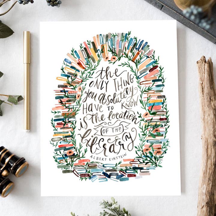 The Only Thing You Absolutely Have to Know / 8 x 10 for wholesale by Fox and Wild