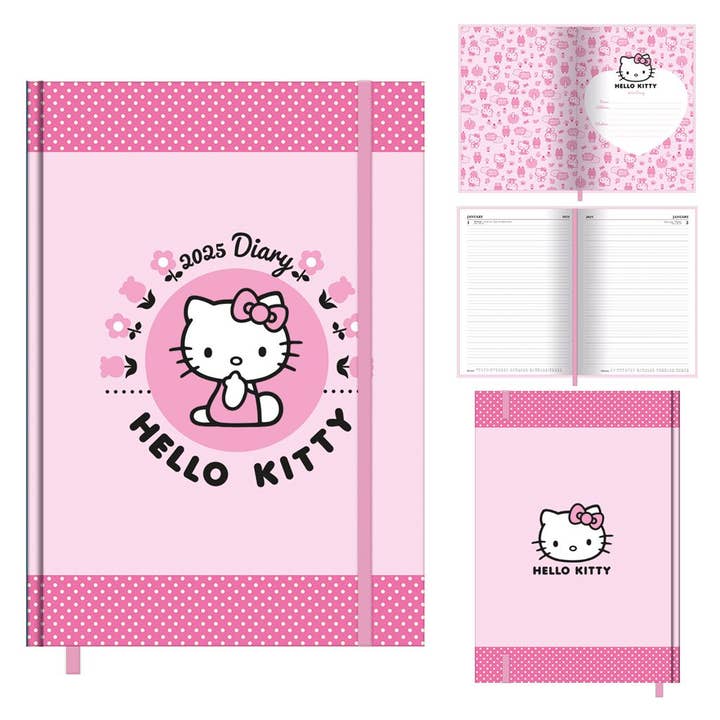 Pyramid International – Großhandel Tagebuch – Hello Kitty (2025) Terminplaner A5 Dtp