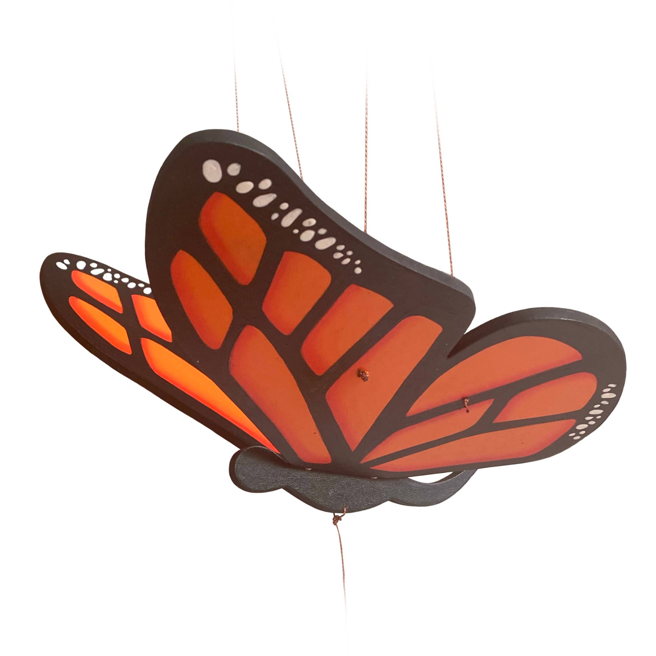 Tulia's Artisan Gallery - Wholesale Mobile - Monarch Butterfly Flying Mobile6