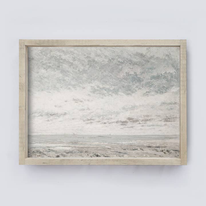 Vintage Art Print | Coastal Decor Seascape Painting A118 for wholesale by Hoekstra Decor