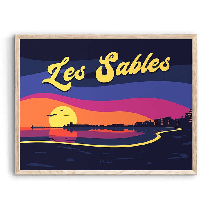 Toon DE SABLES D'OLONNE De Baai voor wholesale door Le Beau Bazar