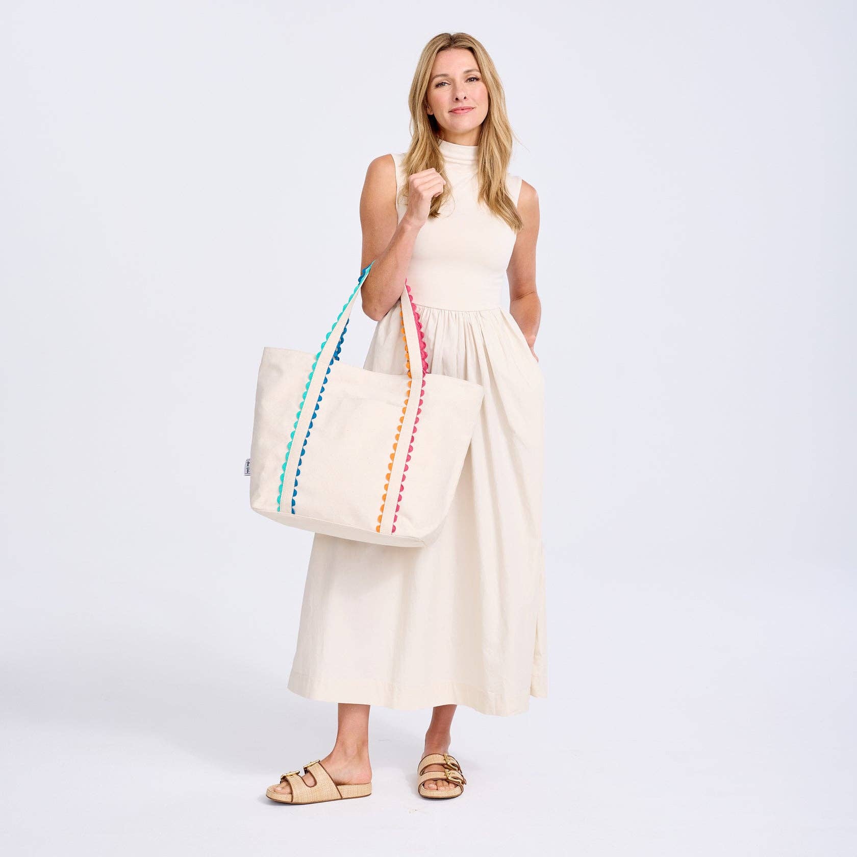 Cabana Nantucket Beach Tote for wholesale on Faire1