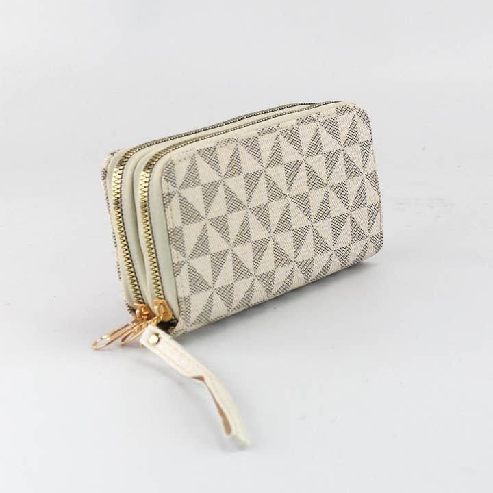 Mix 406 - Women's Faux Leather Zipper Wallet for wholesale on Faire5