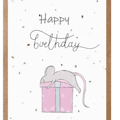 Eco-vriendelijke Wildflower seeded verjaardagskaart 9263 voor wholesale door So Fun Designs