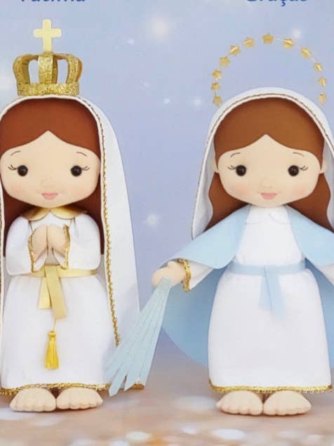 Saint Mary Marian Doll, Mother Mary Saint Ornament for wholesale by Lovencomfort