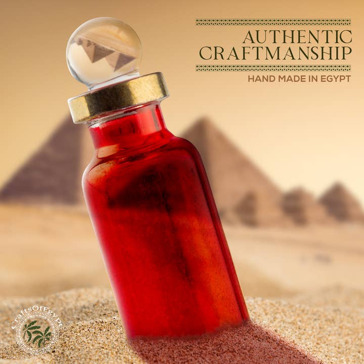 CraftsOfEgypt - Wholesale Atomizer Bottle - Genie Blown Glass Miniature Perfume Bottles For Perfumes1