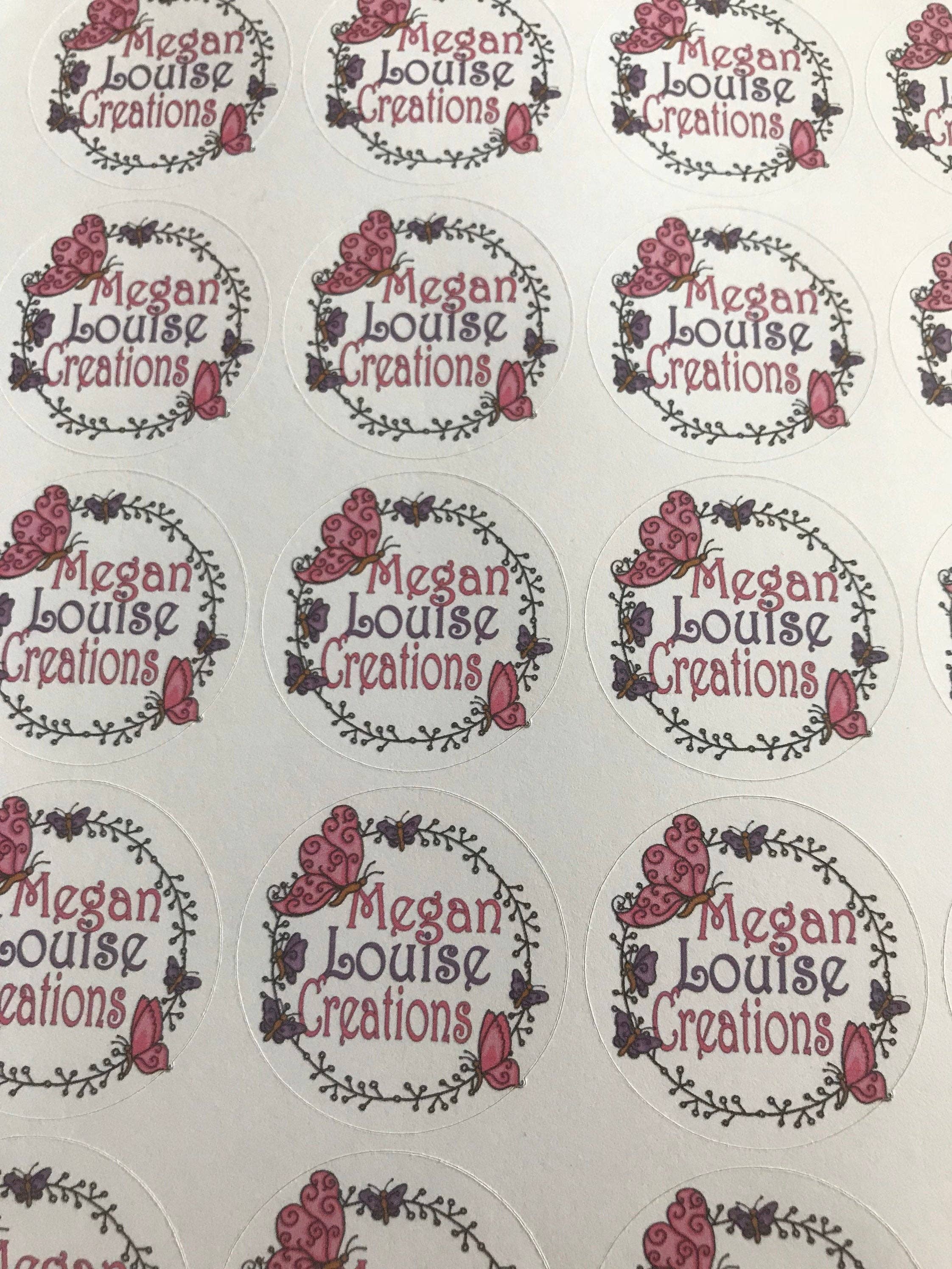 Megan Louise Creations – wholesale Sticker – circular Logo stickers, design your own stickers, order stickers, stickers3