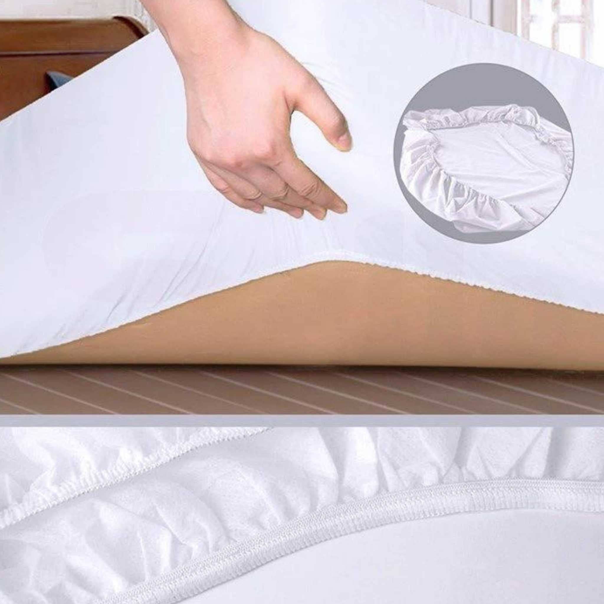 Beach Stone – wholesale Mattress pad/protector – Ultra Soft Cotton Waterproof Quilted Mattress Protector1
