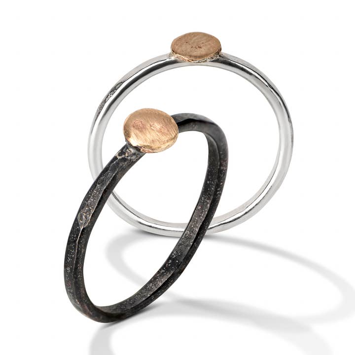 Dot Ring for wholesale by Uncommon Threads Studio