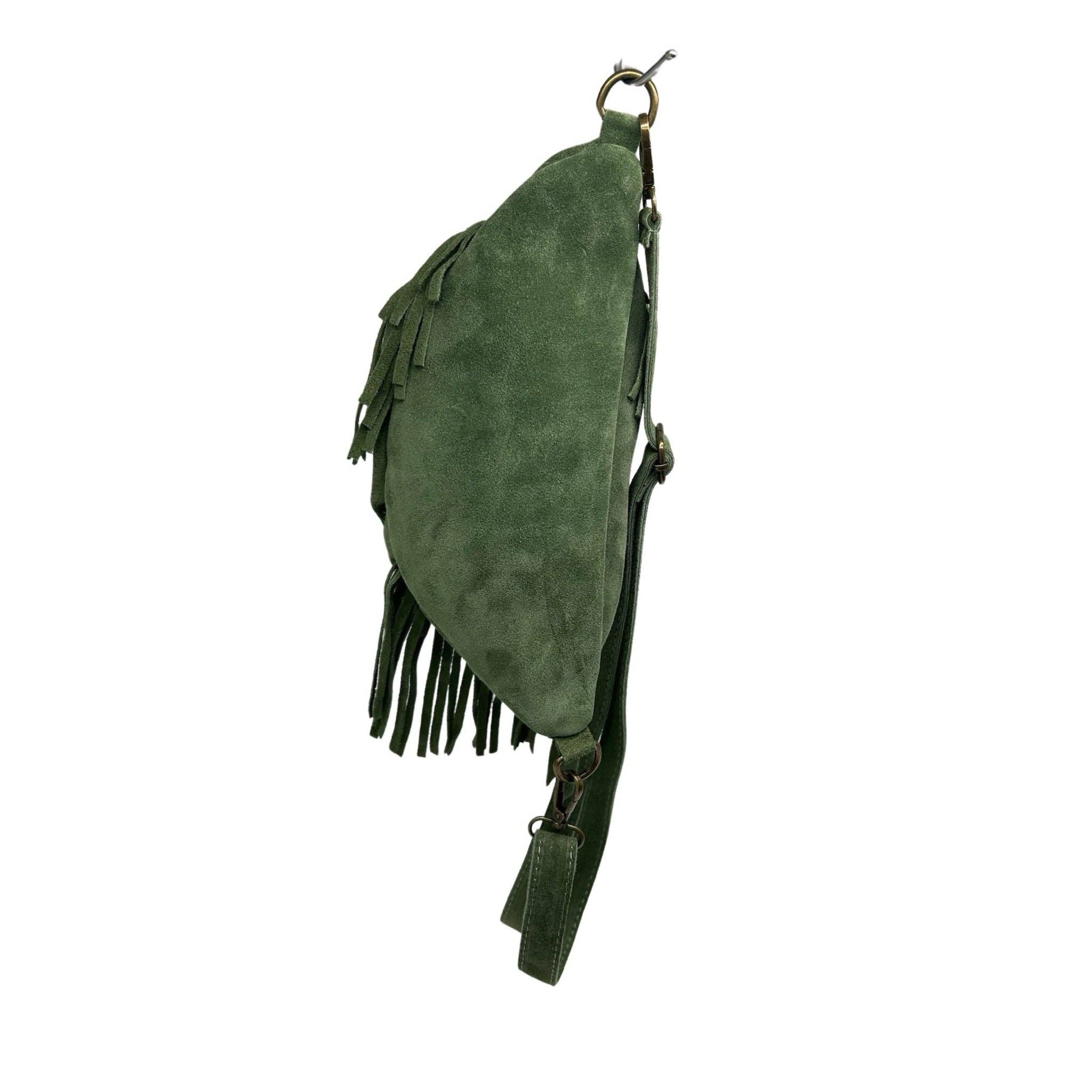 Louisa lee - Wholesale Belt Bag - Women's - ESPERANZA SUEDE LEATHER FANNY PACK4