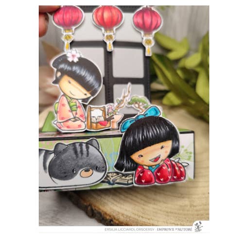 Impronte D'Autore - Wholesale Rubber/Decorative Stamp - Minako transparent polymer stamps7